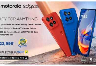 Motorola launches the edge50 Neo – India’s Lightest MIL-STD-810 Military Grade Certified Durable Smartphone with IP68 Certification, Sony LYTIA™ 700C sensor + 3X telephoto lens and a stunning 6.4” Super HD LTPO Display, at an effective festive price of Just INR 22,999*